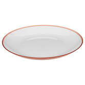 Assiette 25 cm, rose nacarat Square