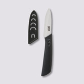 2 couteaux d'office céramique - lame 7,5cm Zirco