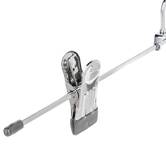 Lot de 3 cintres à pinces en métal Hang'clip