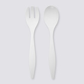 Couverts à salade, blanc Square