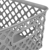 Panier en plastique 4l, gris Folky