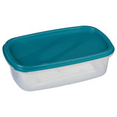 6 boîtes de conservation plastique Colors