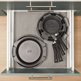 Casserole aluminium forgé, 18 cm Caractère