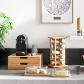 Boîte à fromage et beurrier Bambou