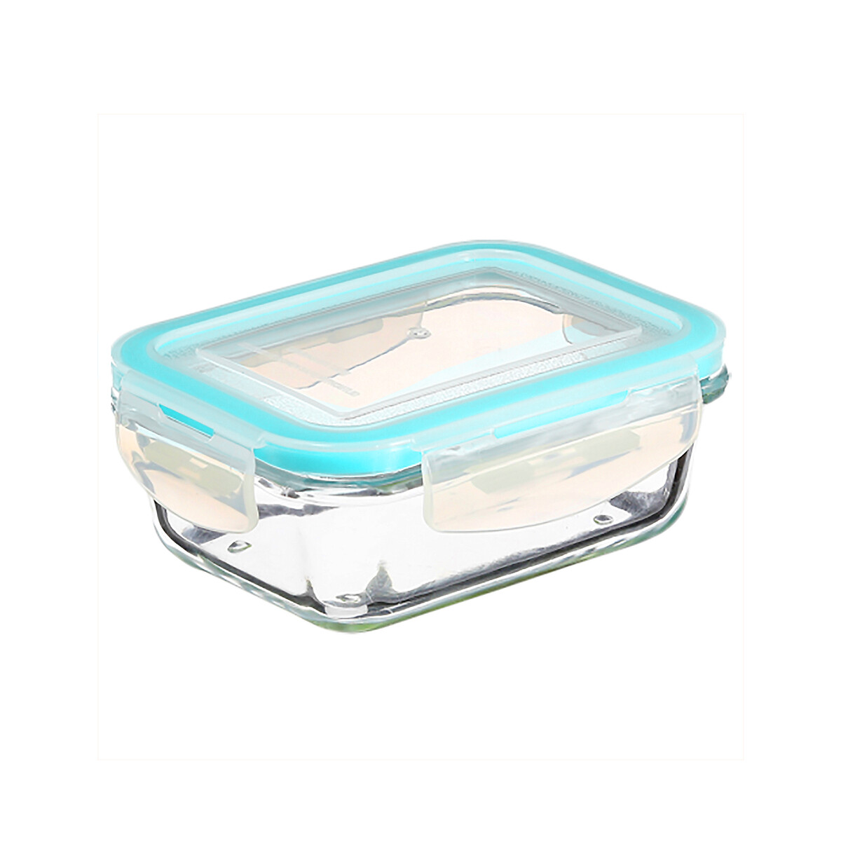 3 grandes boîtes rect de conservation verre Clipeat