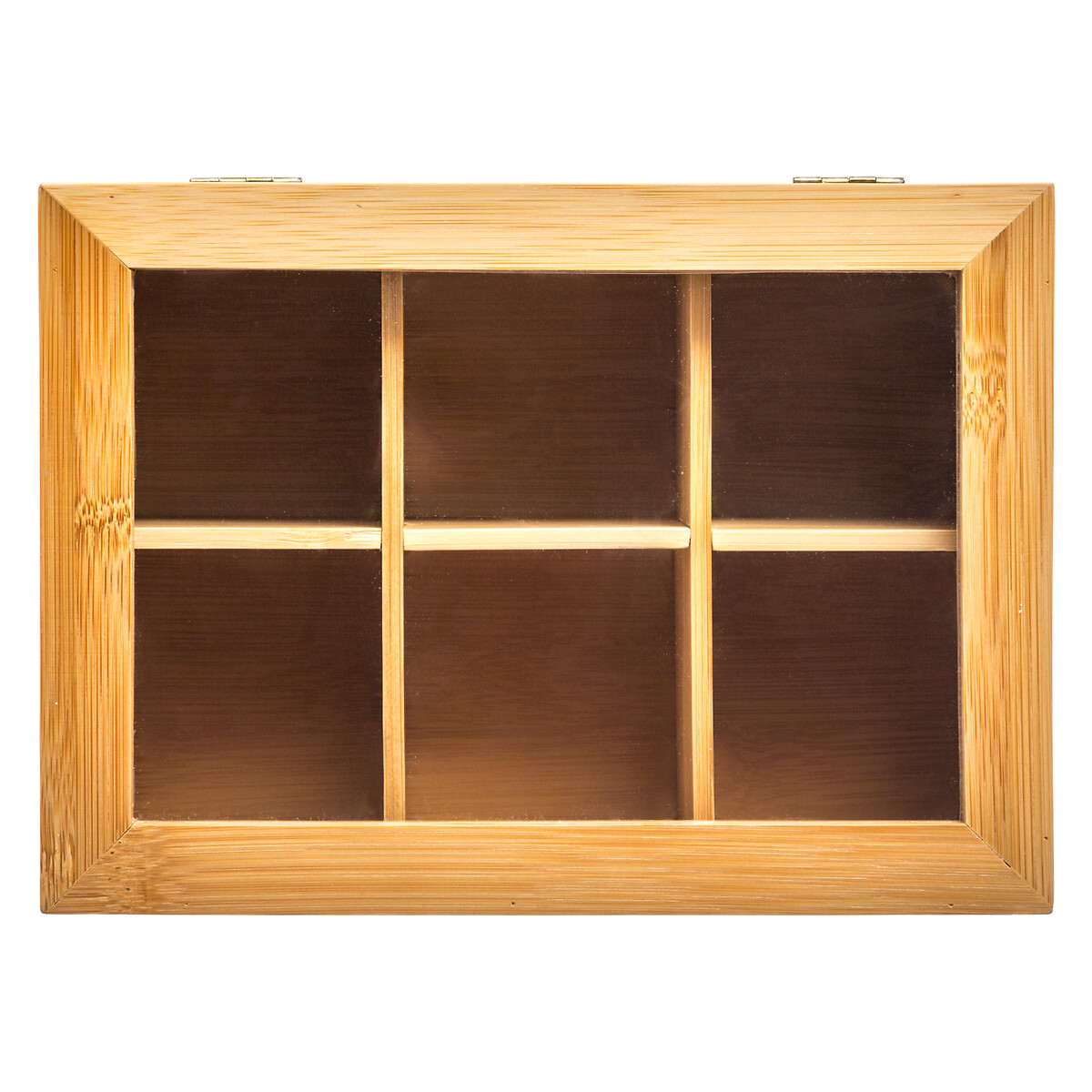 Boîte à thé 6 compartiments Bambou