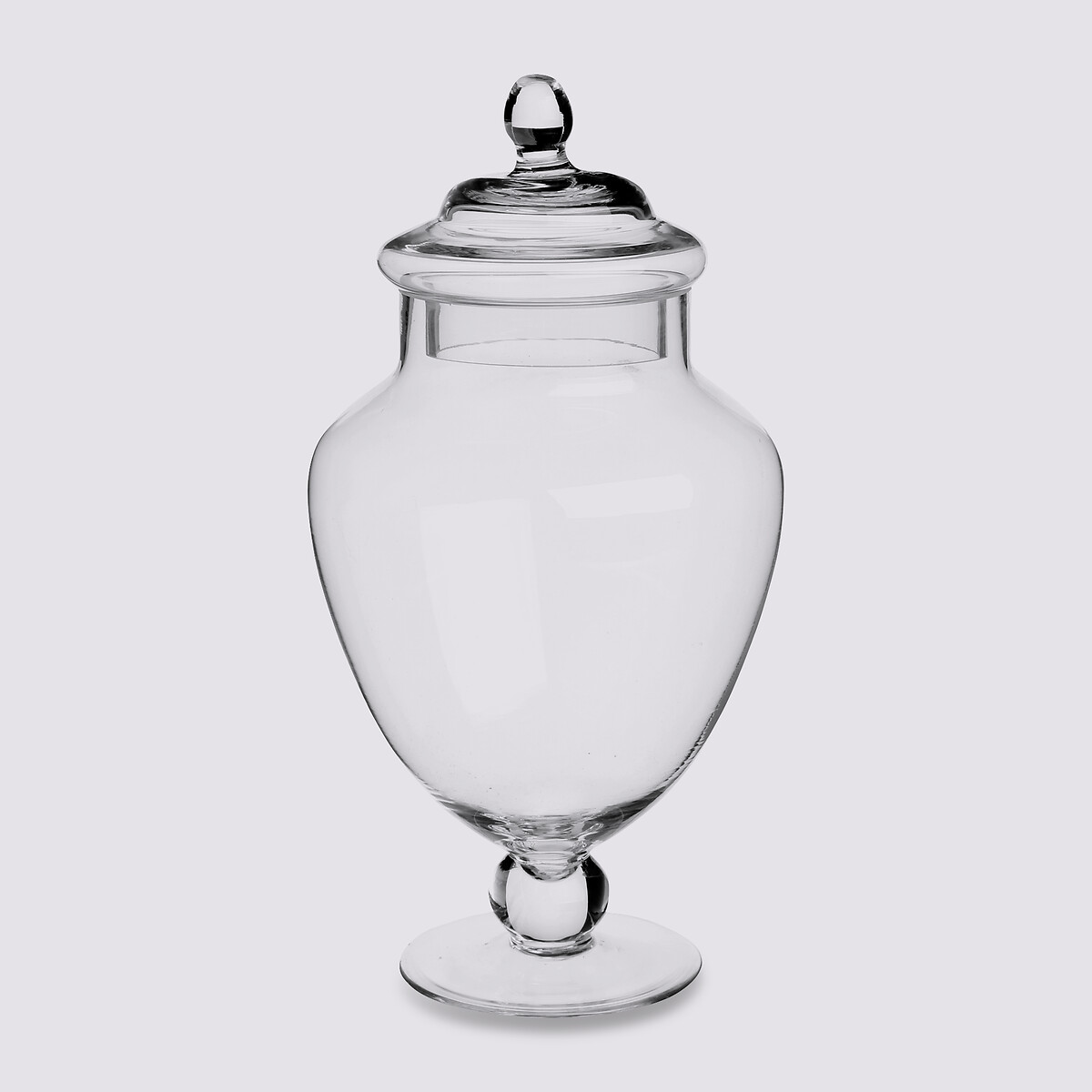 Bonbonnière verre sur pied 2,1l