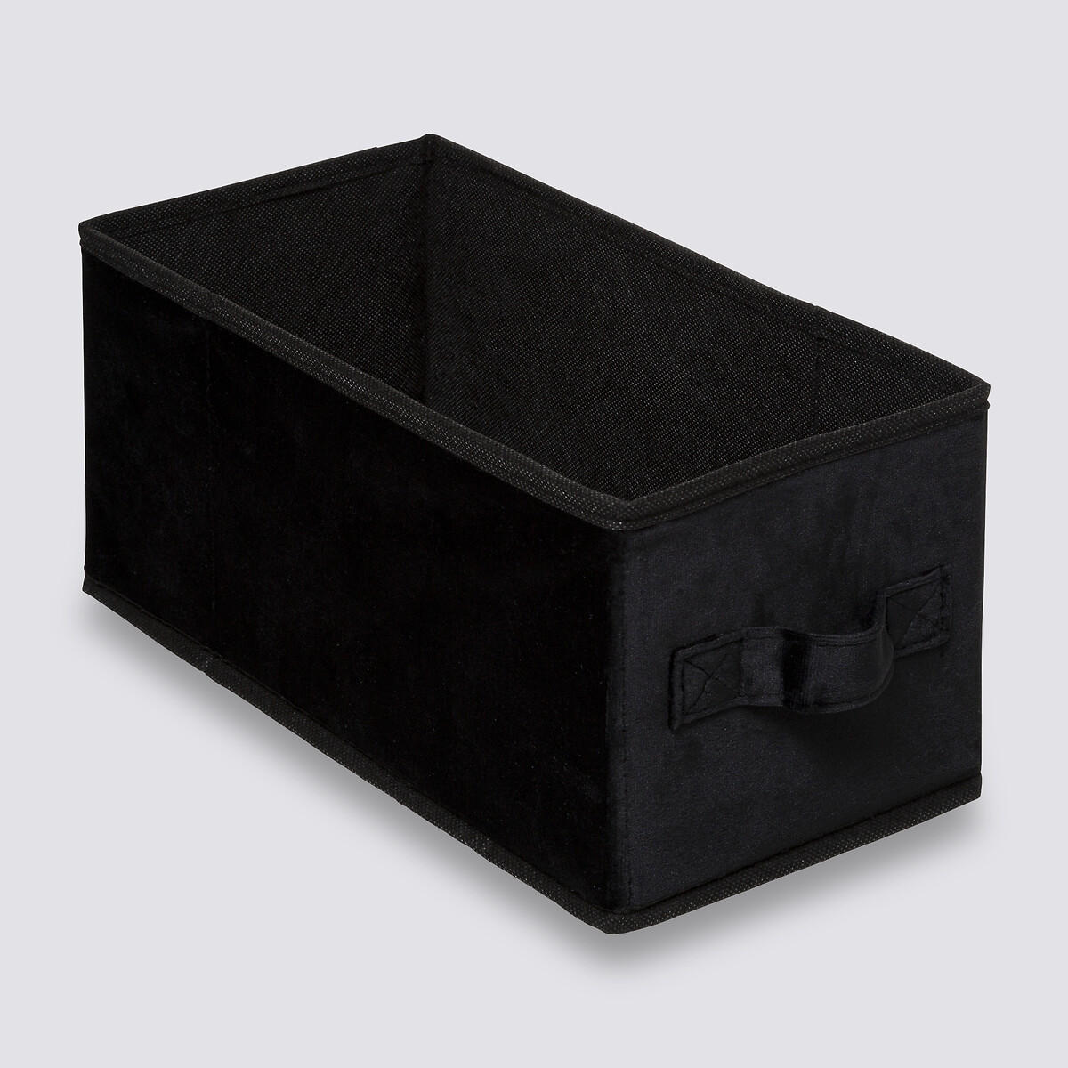 Panier velours 15x31 cm, noir Mix'n modul