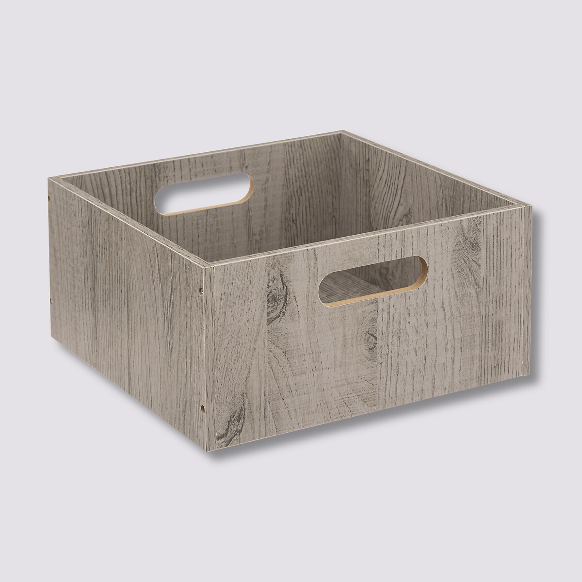 Panier 31x15 cm, effet chêne gris Mix'n modul