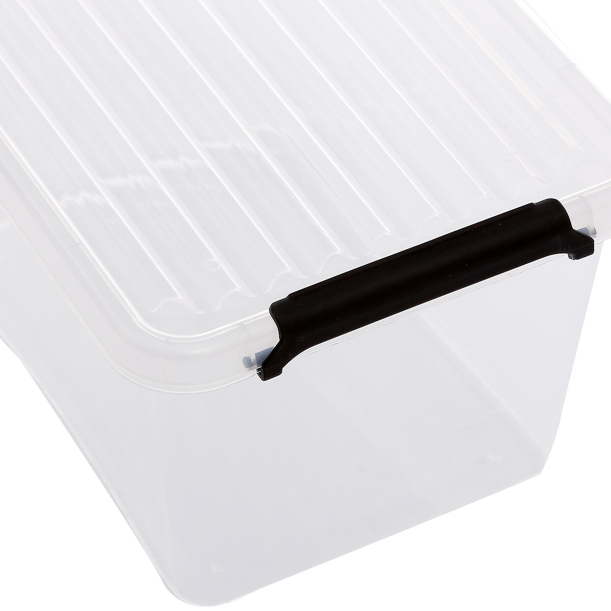 Boîte en plastique transparente 2l Clip'n box