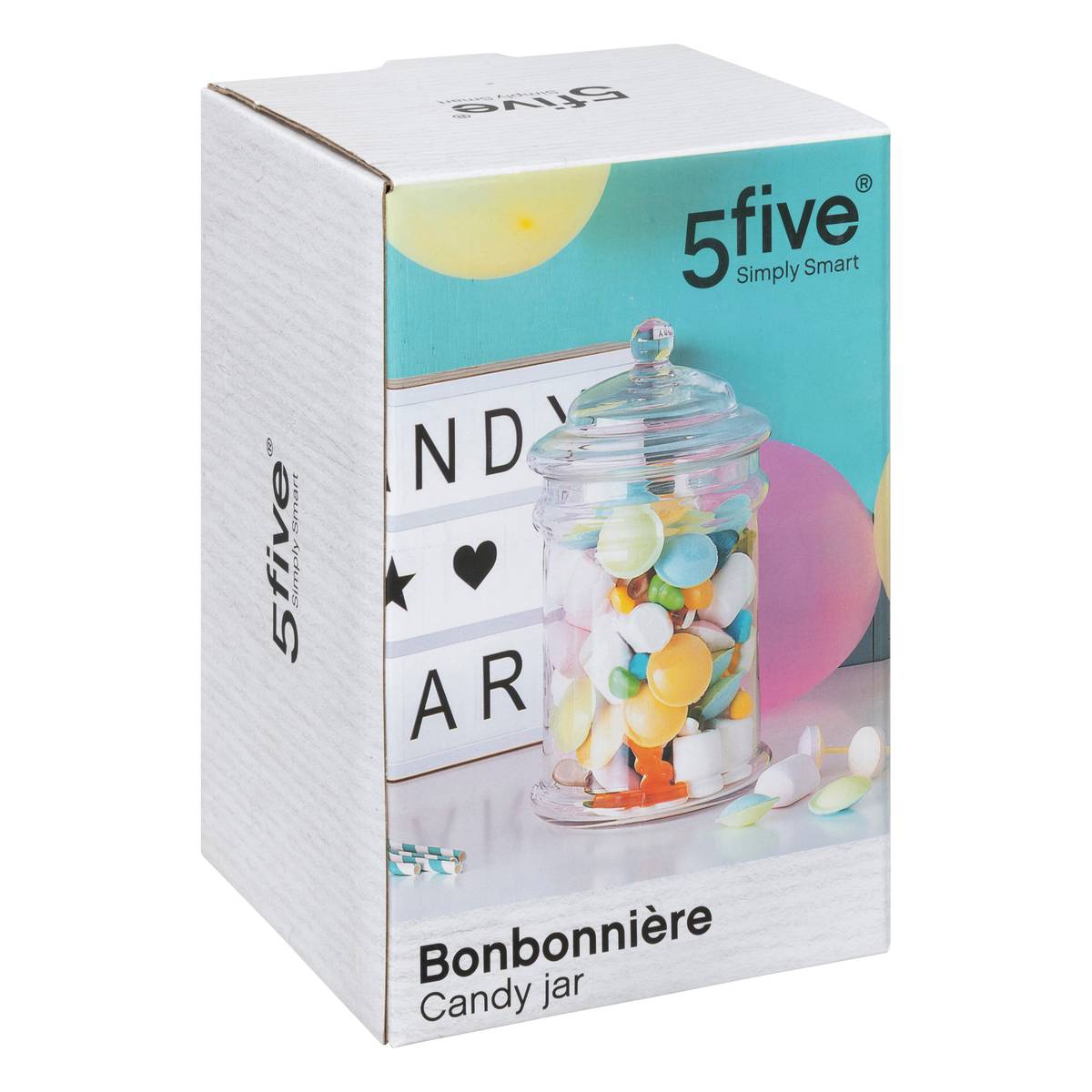 Bonbonnière verre 2l 