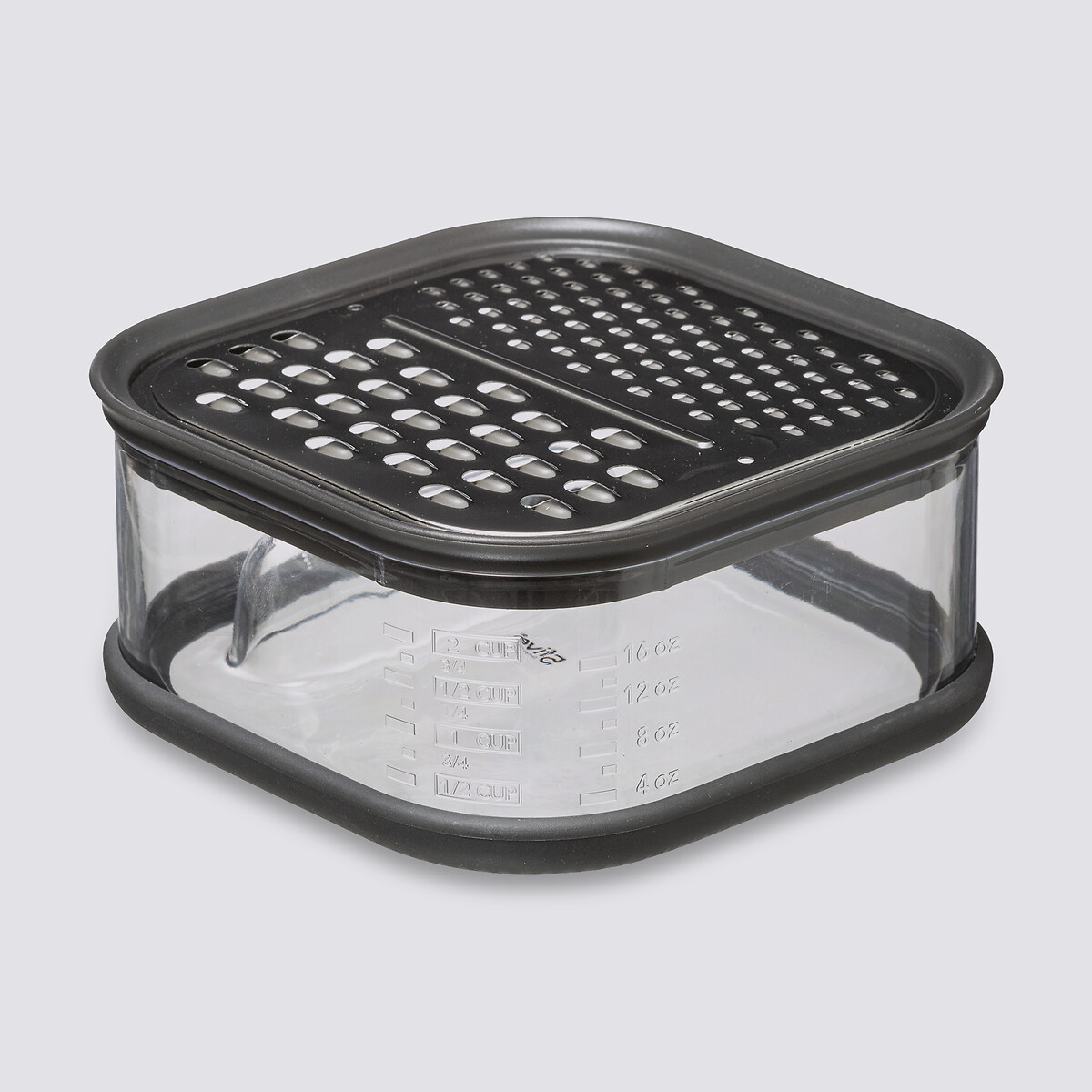 2 râpes inox avec boîte de récupération