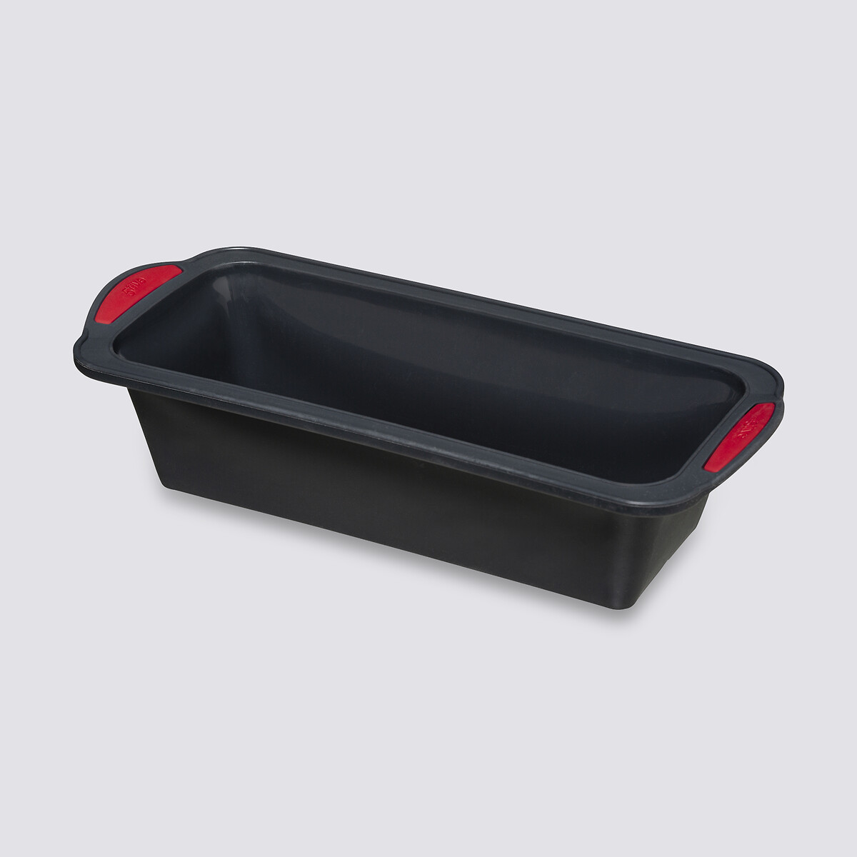 Moule à cake silicone- noir,rouge Silitop