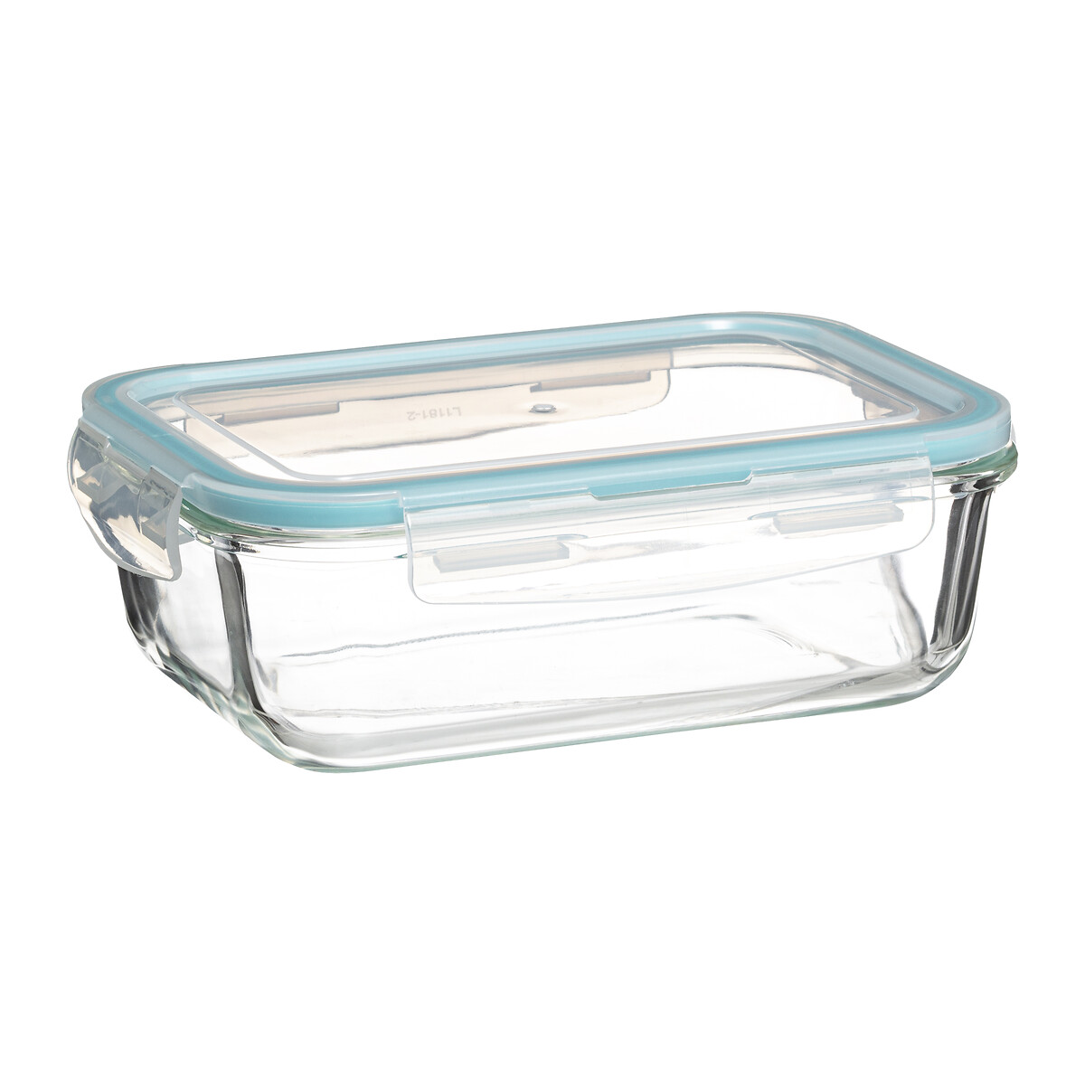 3 petites boîtes rect de conservation verre Clipeat