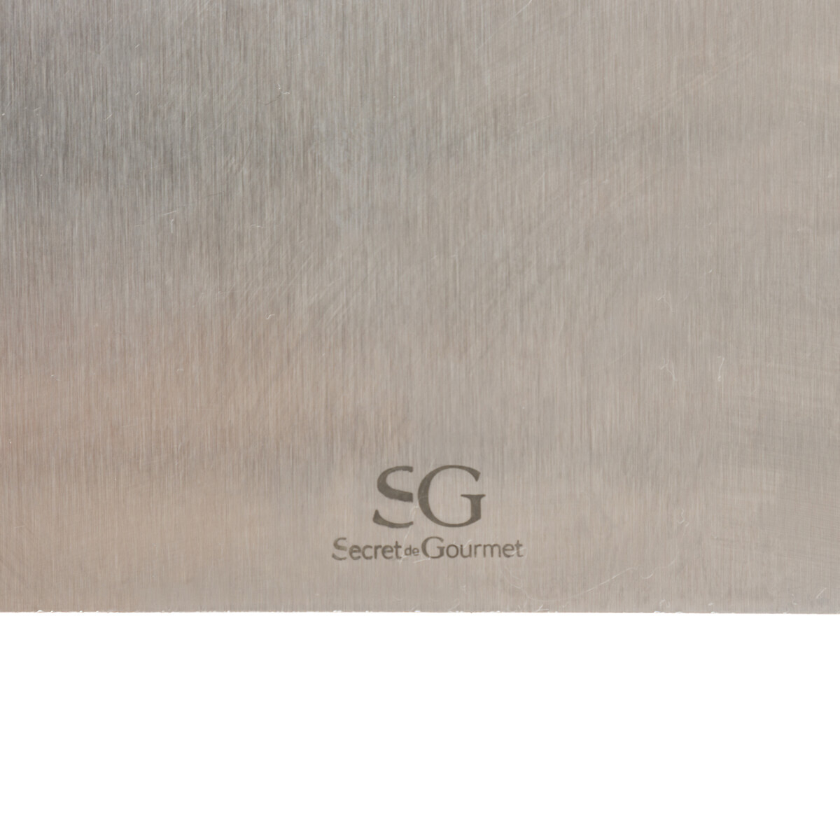 Coupe-pâte avec graduations, inox 