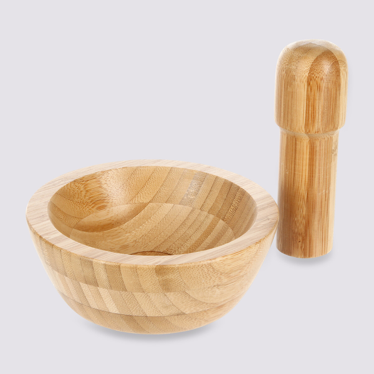 Mortier et pilon Bambou