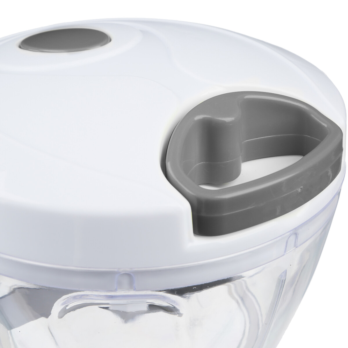 Mini hachoir manuel à fil, blanc 