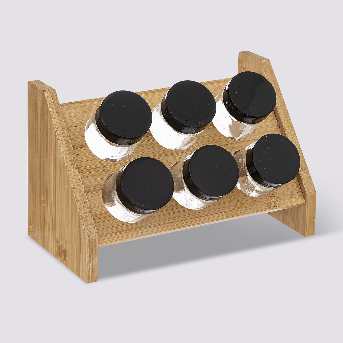 Support 6 pots à épices Bambou
