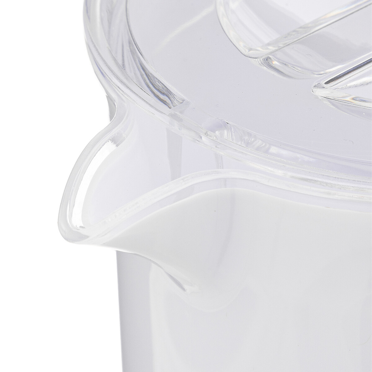 Pichet avec couvercle 1,95l, blanc Square