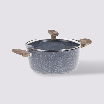 Faitout aluminium forgé, 24 cm Nature