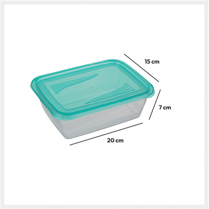 3 boîtes de conservation, 1,25l Fresh & freeze