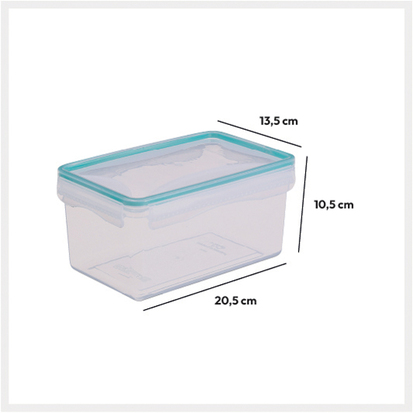 Boîte de conservation plastique 1,81l Clipeat