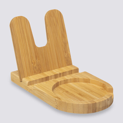 Repose cuillère avec couverts Bambou