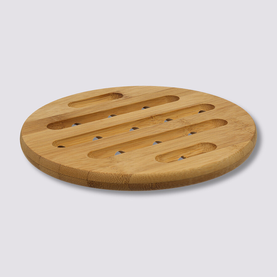 Dessous de plat rond 18 cm Bambou