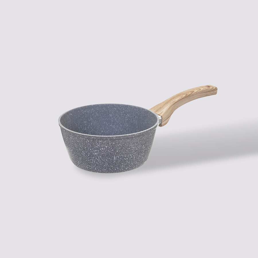 Casserole aluminium forgé, 16 cm Nature