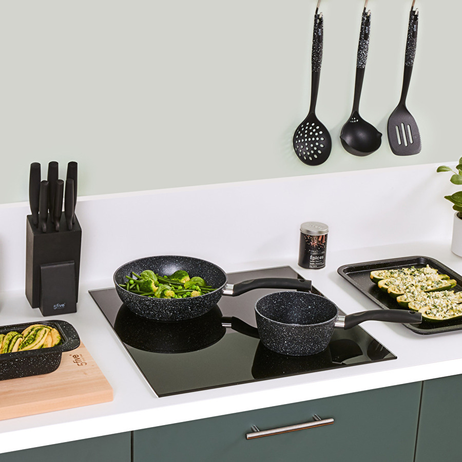 Casserole aluminium forgé, 16 cm Caractère