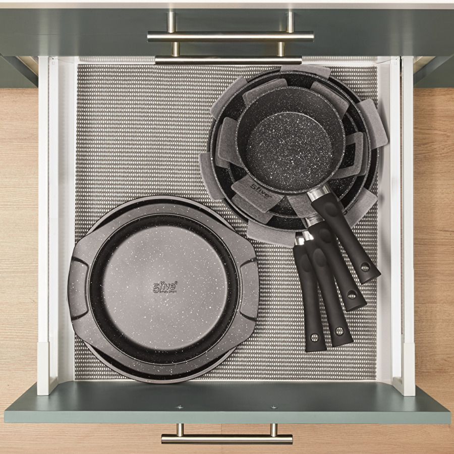 Casserole aluminium forgé, 16 cm Caractère