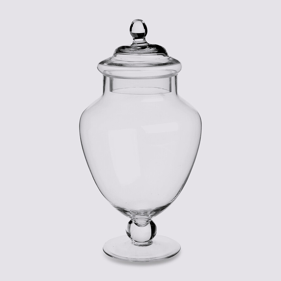 Bonbonnière verre sur pied 2,1l