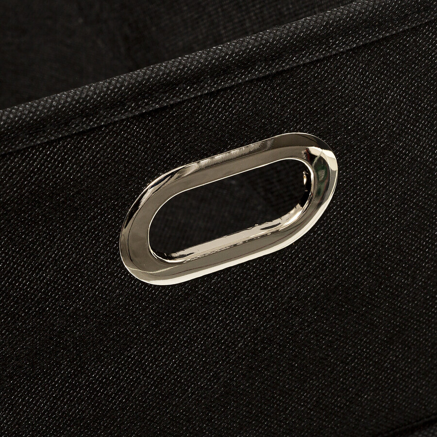 Panier tissu 15x31 cm, noir Mix'n modul