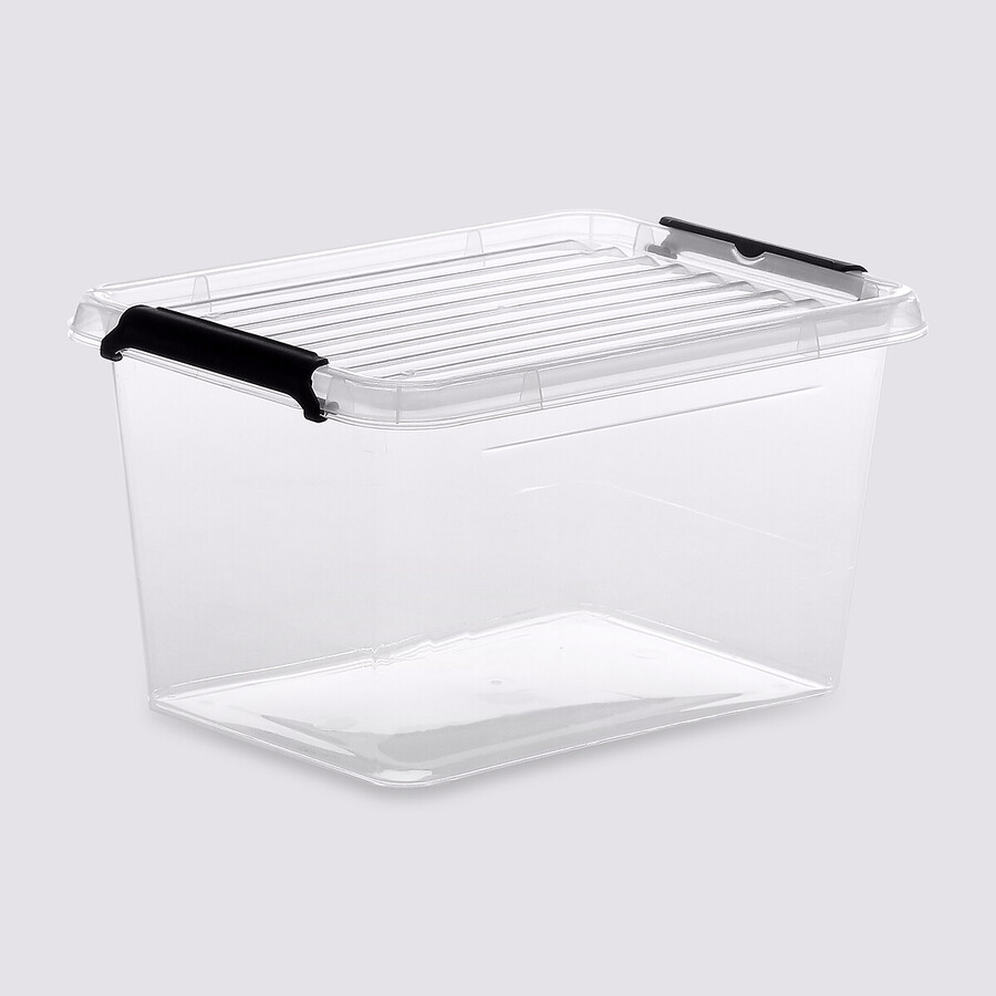 Boîte en plastique transparente 2l Clip'n box