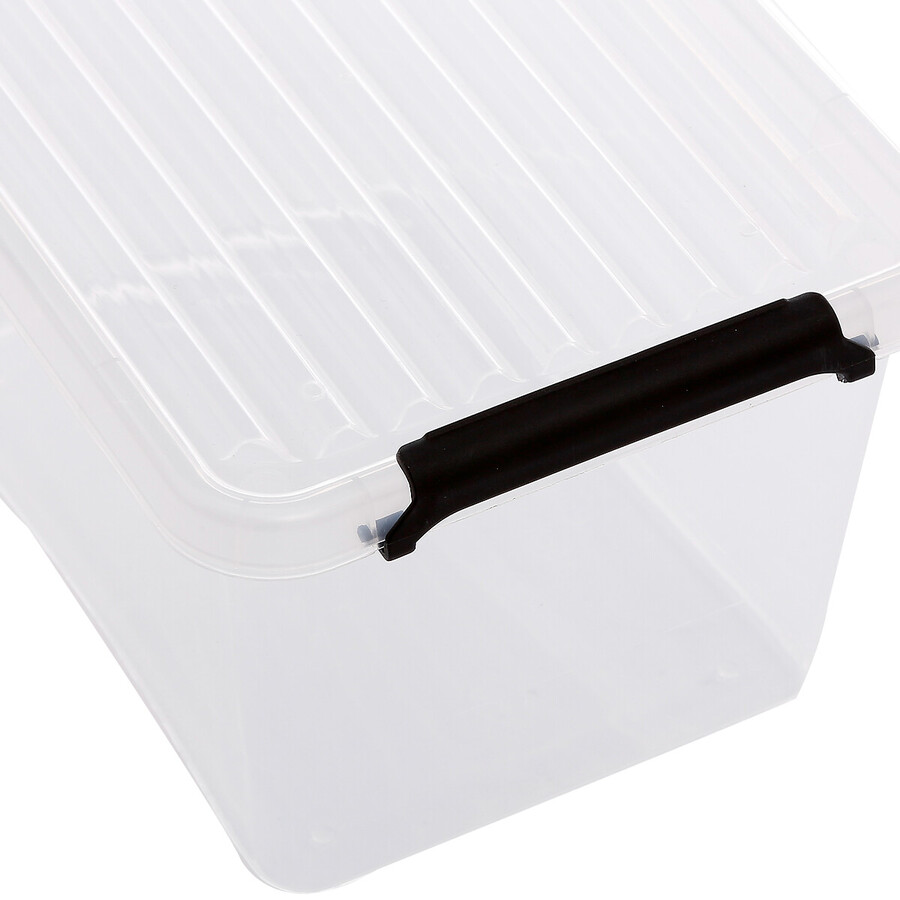 Boîte en plastique transparente 2l Clip'n box