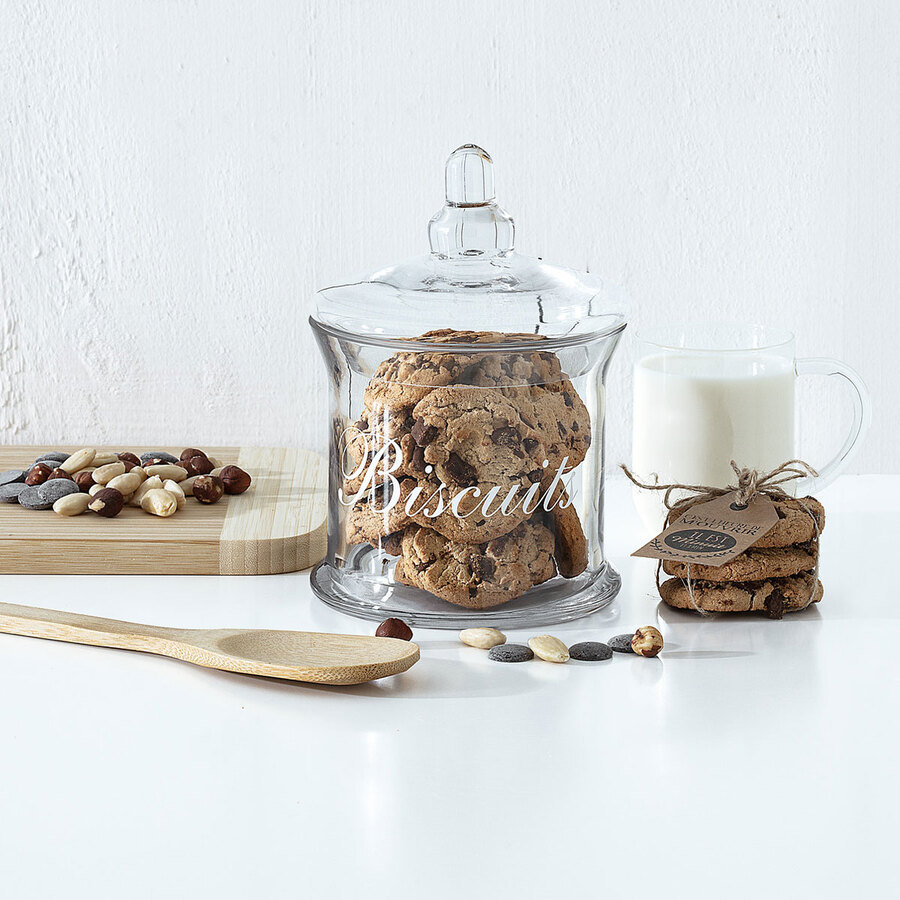 Bonbonnière verre 1l 