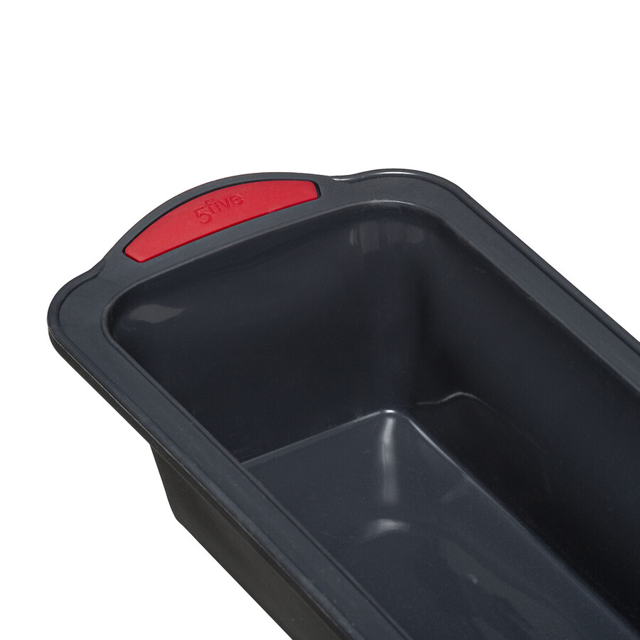 Moule à cake silicone- noir,rouge Silitop