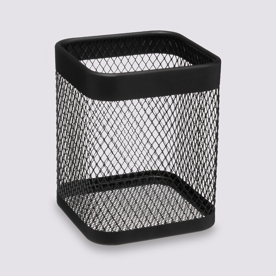 Pot à ustensiles métal, noir Mayaj