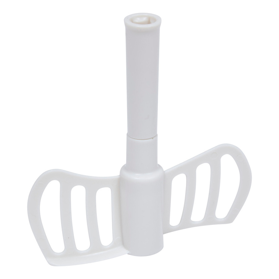 Hachoir et batteur manuel à fil 900ml, blanc