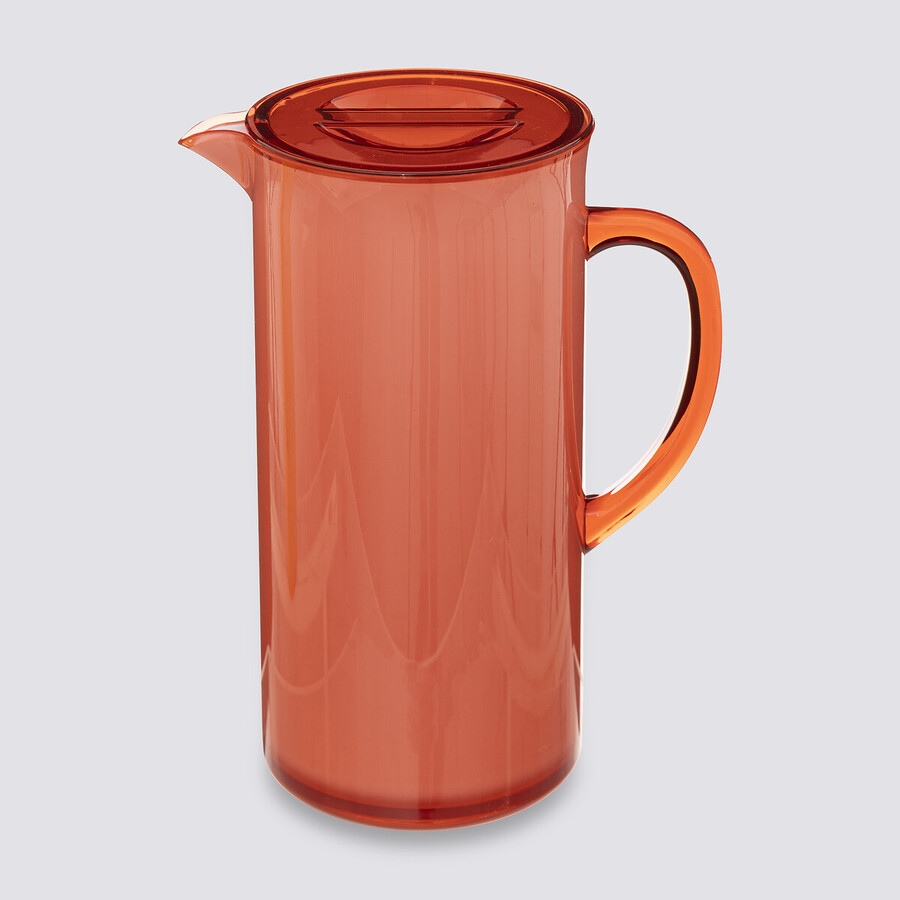 Pichet avec couvercle, rose nacarat Square