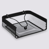 Range-serviettes 18,5x18,5cm, noir Mayaj