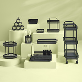 Rangement 6 bouteilles métal Mayaj