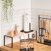 Étagère d'appoint 50x18 en bois Blackwood