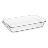 Plat rectangulaire avec couvercle 29x18cm Keepeat