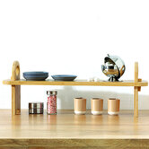 Étagère d'appoint sur pieds Bambou