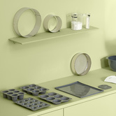 Moule à manqué extensible 30 cm, inox 