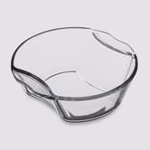 Petit plat rond 16cm, verre 