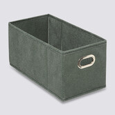 Panier tissu 15x31 cm, vert kaki Mix'n modul