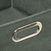 Panier tissu 31x15 cm, vert kaki Mix'n modul