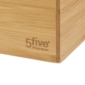 3 paniers rectangle en bambou Blackbamboo